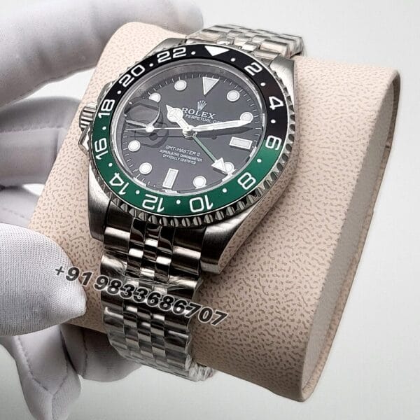 Rolex GMT Master II Sprite Left-Hand Black Dial High Quality Swiss Automatic Watch