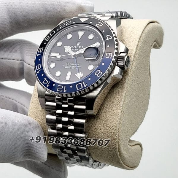 Rolex GMT Master II BATMAN Jubilee Bracelet 40mm Exact 1:1 Top Quality Super Clone Swiss ETA 3285 Automatic Movement Watch