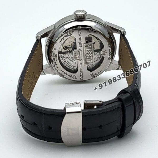 Tissot Le Locle Roman Marking Silver Dial 39mm Leather Strap High Quality Swiss Automatic Movement Watch