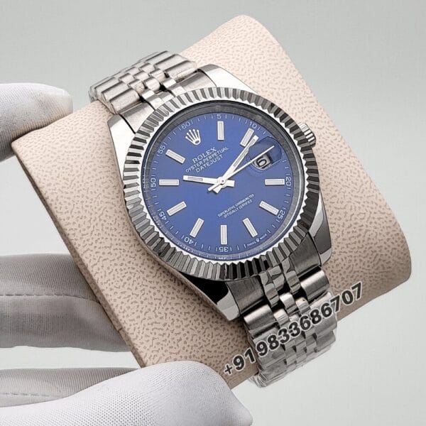 Rolex Datejust Blue Dial 41mm Jubilee Bracelet High Quality Swiss Automatic Watch (3)