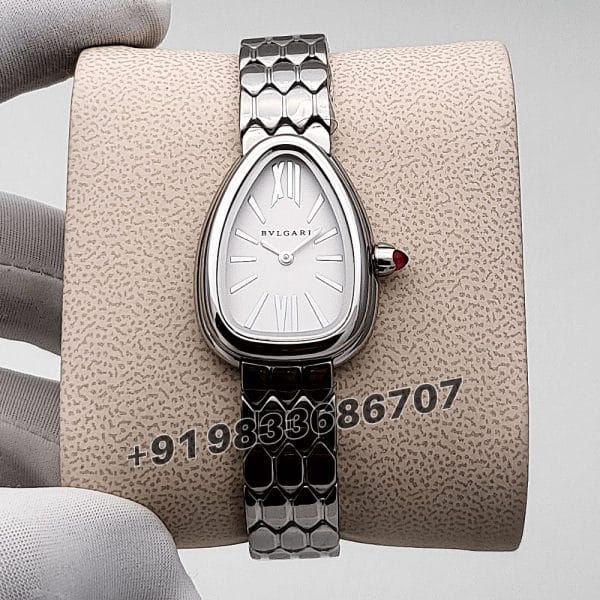 Bvlgari Serpenti Seduttori Stainless Steel White Dial High Quality Women’s Watch (1)