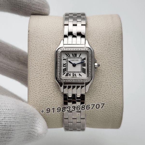 CartierPanthereDeWhiteDialwithBrilliantCutDiamondsSetBezelSuperHighQualityWomen_sWatch_1