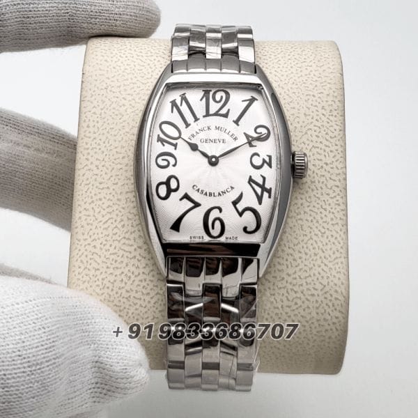 FranckMullerCasablancaStainlessSteelWhiteDialSuperHighQualityWomen_sWatch_1