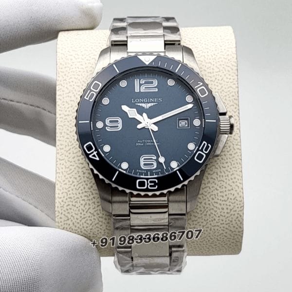 LonginesHydroconquestStainlessSteelBlueDial39mmHighQualitySwissAutomaticCloneWatch_4