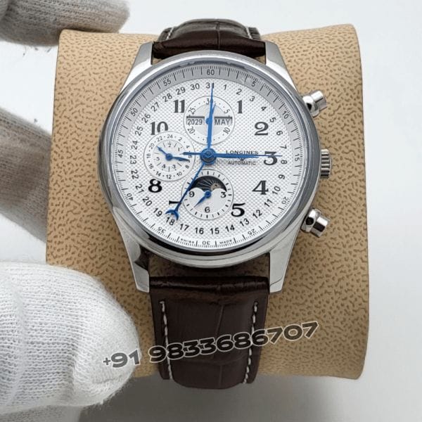 LonginesMasterCollectionMoonFaceSuperHighQualitySwissAutomaticWatch_1