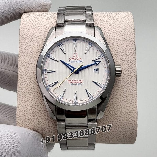 Omega Co-Axial Master Chronometer Stainless Steel White Dial High Quality Swiss Automatic Watch (1)