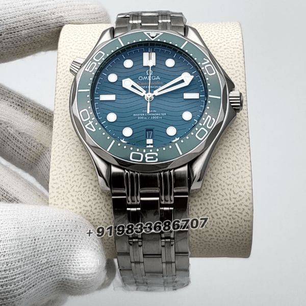 OmegaSeamasterDiverProfessionalGreenDialHighQualitySwissAutomaticWatch_1