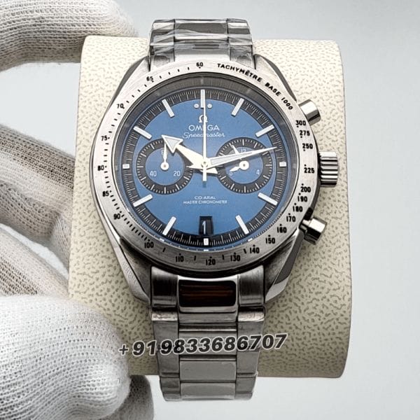 OmegaSpeedmaster57Co-AxialMasterChronometerBlueDialHighQualityChronographWatch_1