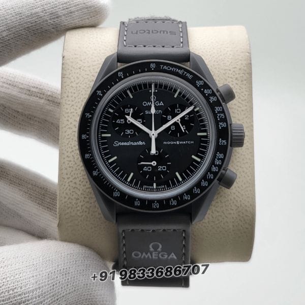 Omega_Speedmaster_Swatch_Moonswatch_Mission_to_Mercury_Chronograph_Black_Dial_Super_High_Quality_Watch_2