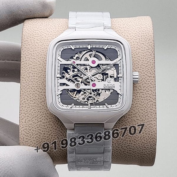 Rado True Square Skeleton Dial 38mm High Quality Swiss Automatic First Copy Watch (4)