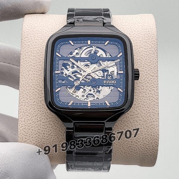 Rado True Square Skeleton Two-Level Dial 38mm High Quality Swiss Automatic First Copy Watch (1)