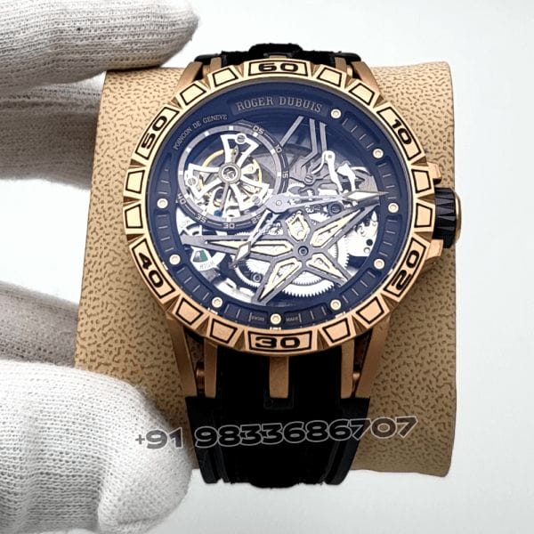 RogerDubuisExcaliburSpiderRoseGoldSkeletonDialSuperHighQualitySwissAutomaticWatch_1