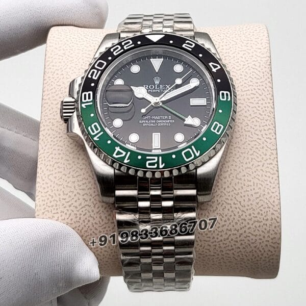 Rolex GMT Master II Sprite Left-Hand Black Dial High Quality Swiss Automatic Watch