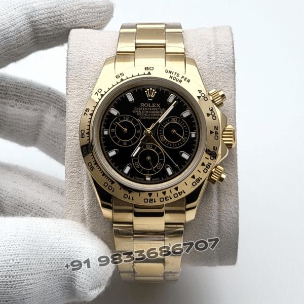 RolexCosmographDaytonaYellowGoldBlackDial40mmSuperHighQualitySwissAutomaticReplicaWatch_4