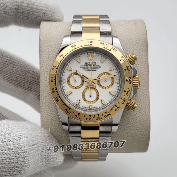 RolexCosmographDaytonaYellowRolesorWhiteDial40mmSuperHighQualitySwissAutomaticFirstCopyWatch_1