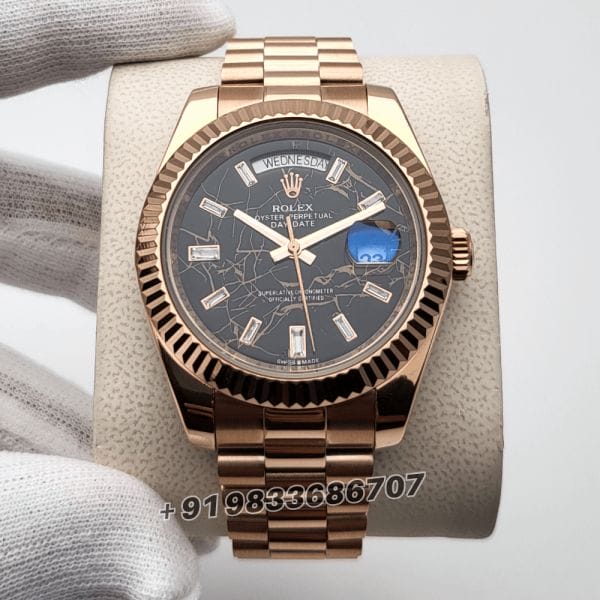 RolexDay-DateEisenkieselDialRoseGoldSuperHighQualitySwissAutomaticWatch_1