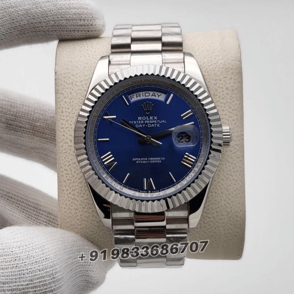 RolexDay-DateRomanBlueDialSuperHighQualitySwissAutomaticWatch_1