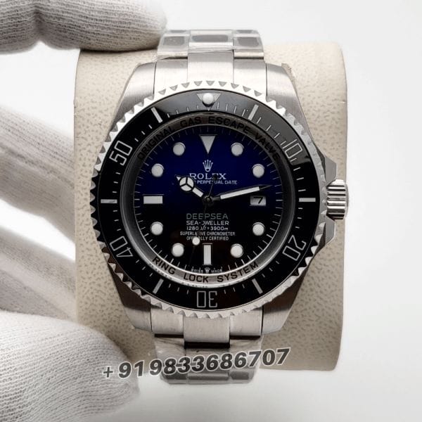 RolexDeepseaSteelSeaDwellerD-BlueSuperHighQualitySwissAutomaticWatch_1