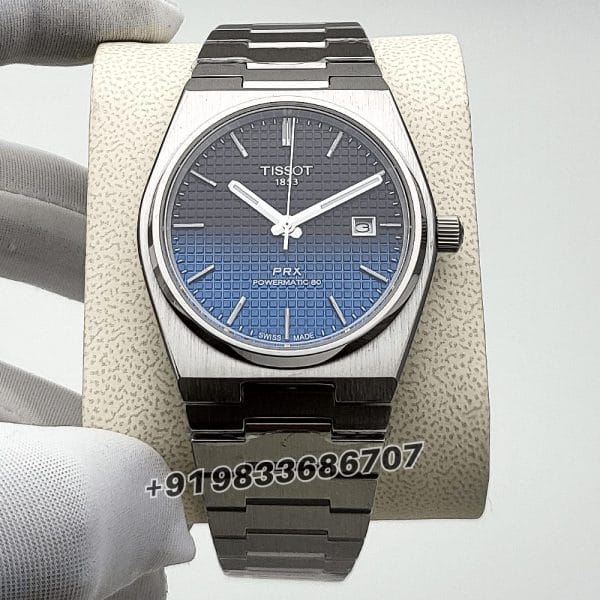 Tissot PRX Powermatic 80 Gradient 40mm Black Chameleon Dial High Quality Swiss Automatic Movement First Copy Watch (1) Tissot PRX Powermatic 80 Gradient 40mm Black Chameleon Dial High Quality Swiss Automatic Movement First Copy Watch (1)